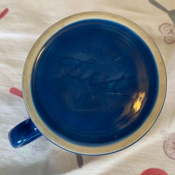 Fiestaware Lapis Classic Ring Handle 10.4 Oz Mug - Picture 4 of 5